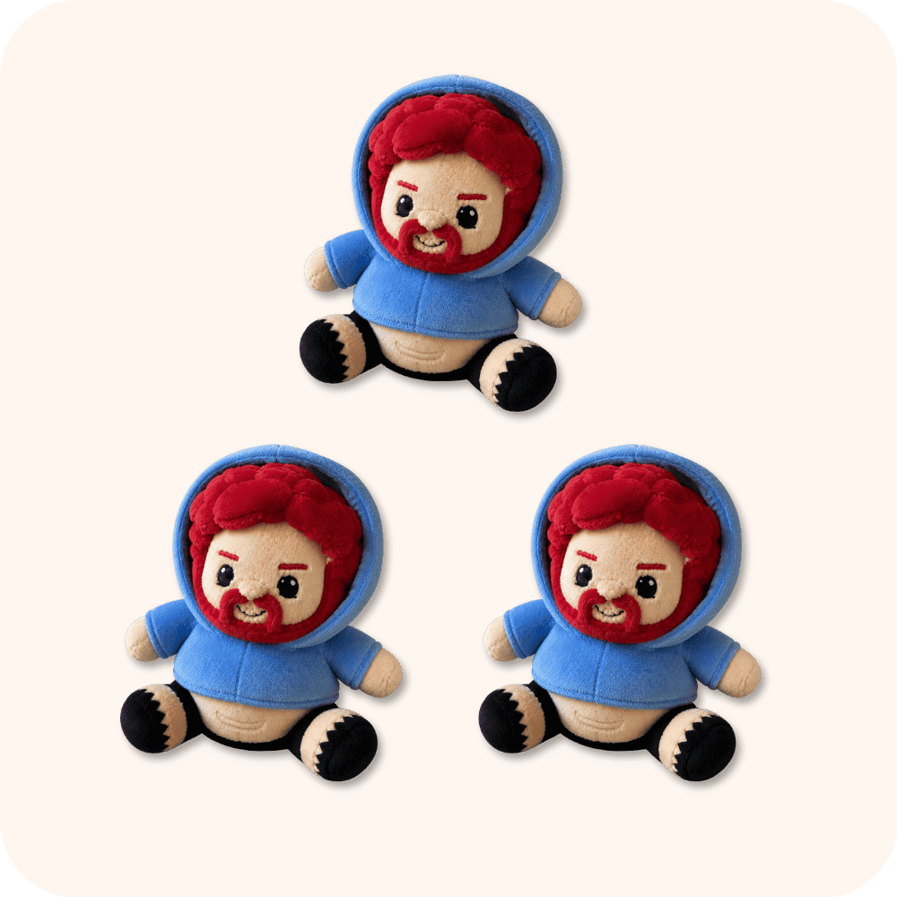 CaseOh Plush 3PCS CaseOh Plush 3PCS