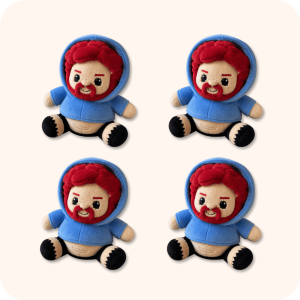 CaseOh Plush 4PCS