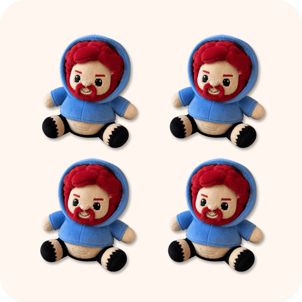 CaseOh Plush 4PCS CaseOh Plush 4PCS